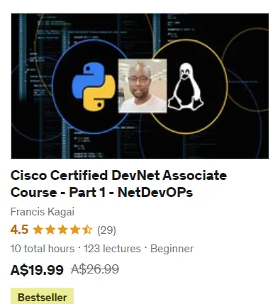 Cisco DevNet Course Docker Compose
